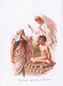 Engelen viser seg for Abraham